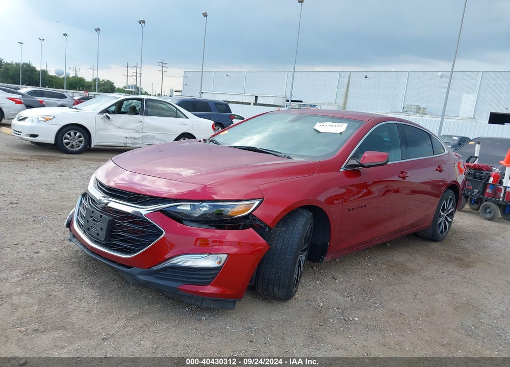 2021 CHEVROLET MALIBU FWD RS VIN: 1G1ZG5ST9MF029970
