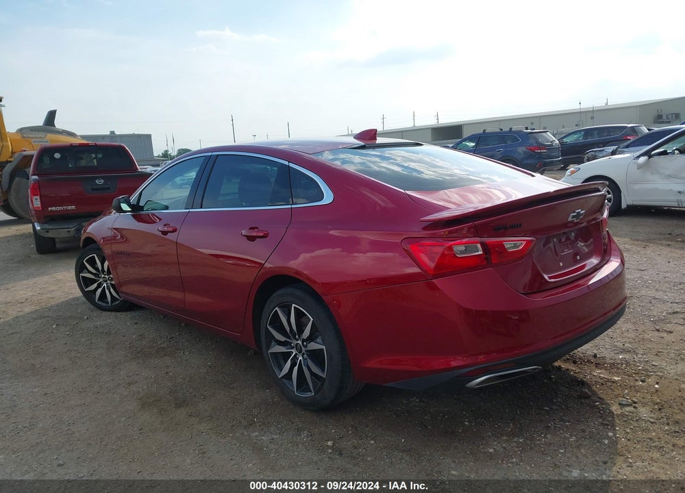 2021 CHEVROLET MALIBU FWD RS VIN: 1G1ZG5ST9MF029970