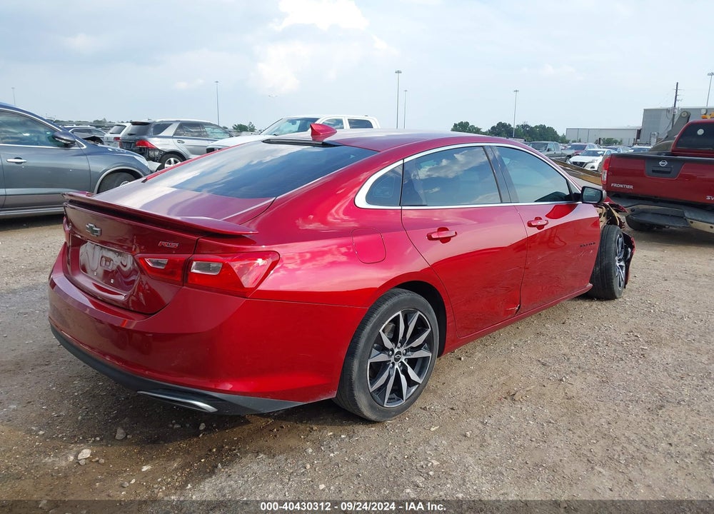 2021 CHEVROLET MALIBU FWD RS VIN: 1G1ZG5ST9MF029970