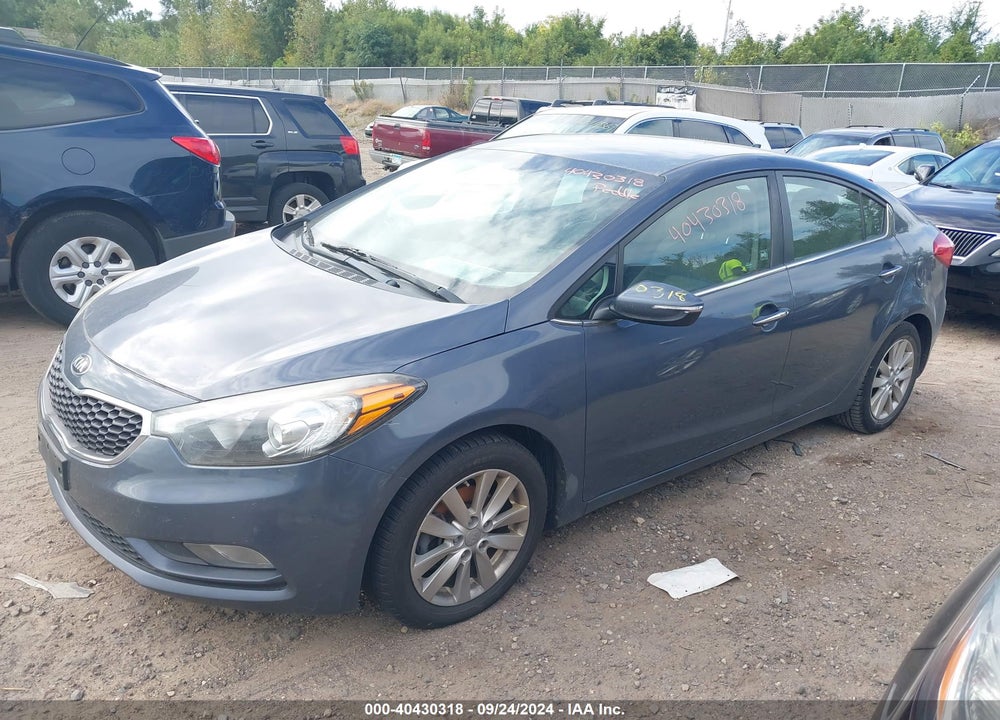 2014 KIA FORTE EX VIN: KNAFX4A88E5046698