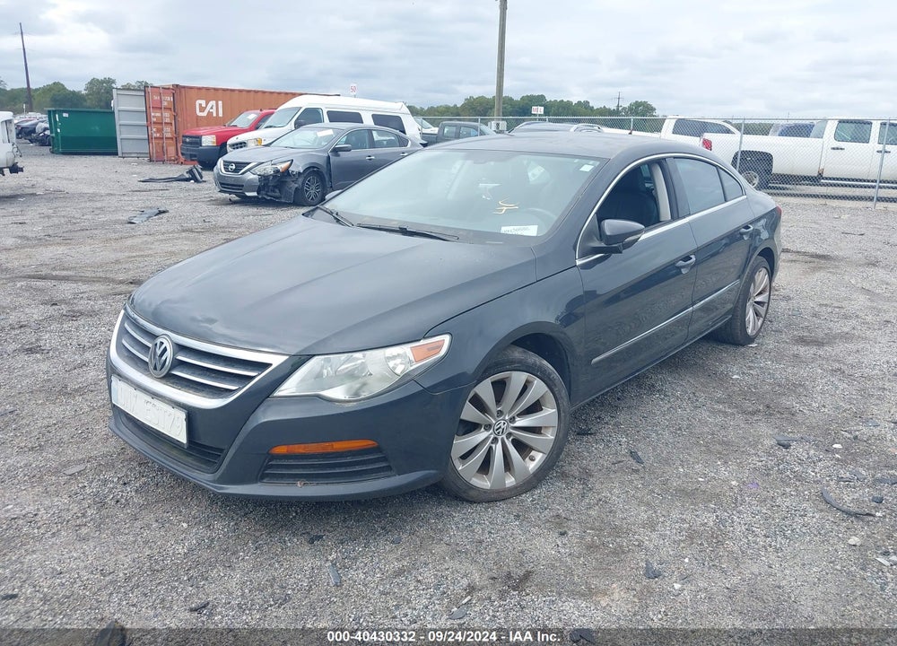 2012 VOLKSWAGEN CC SPORT VIN: WVWMP7AN0CE514177