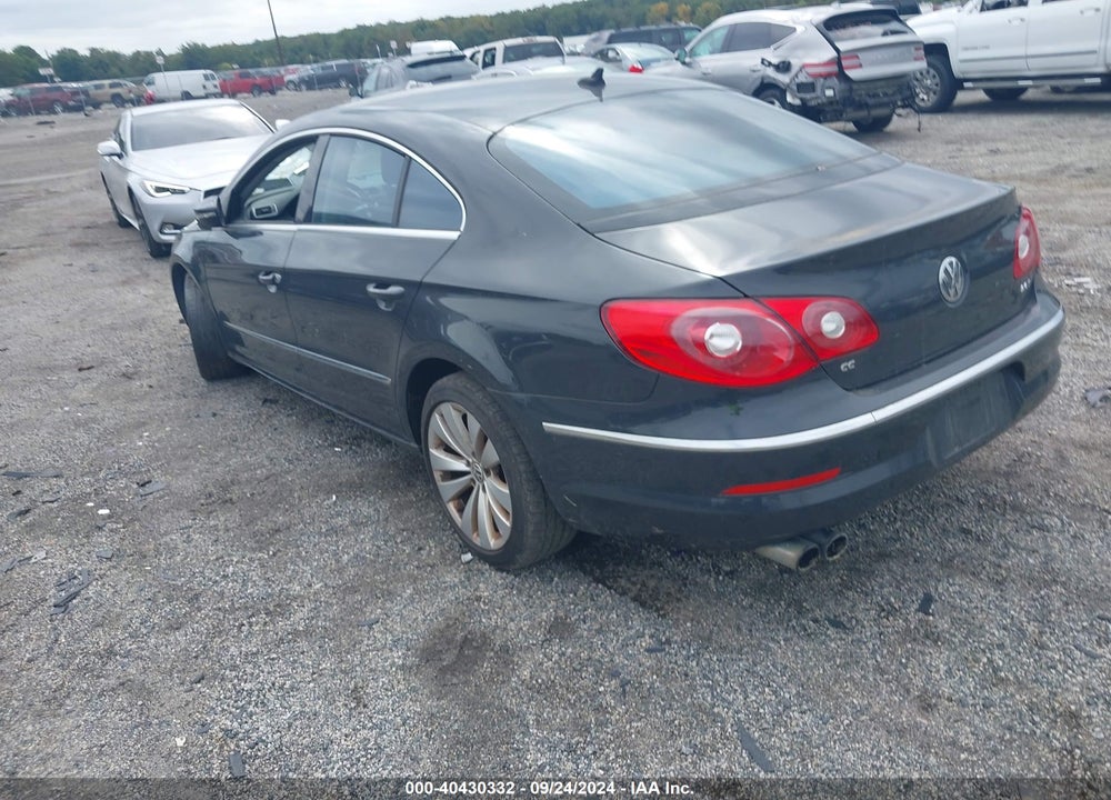2012 VOLKSWAGEN CC SPORT VIN: WVWMP7AN0CE514177