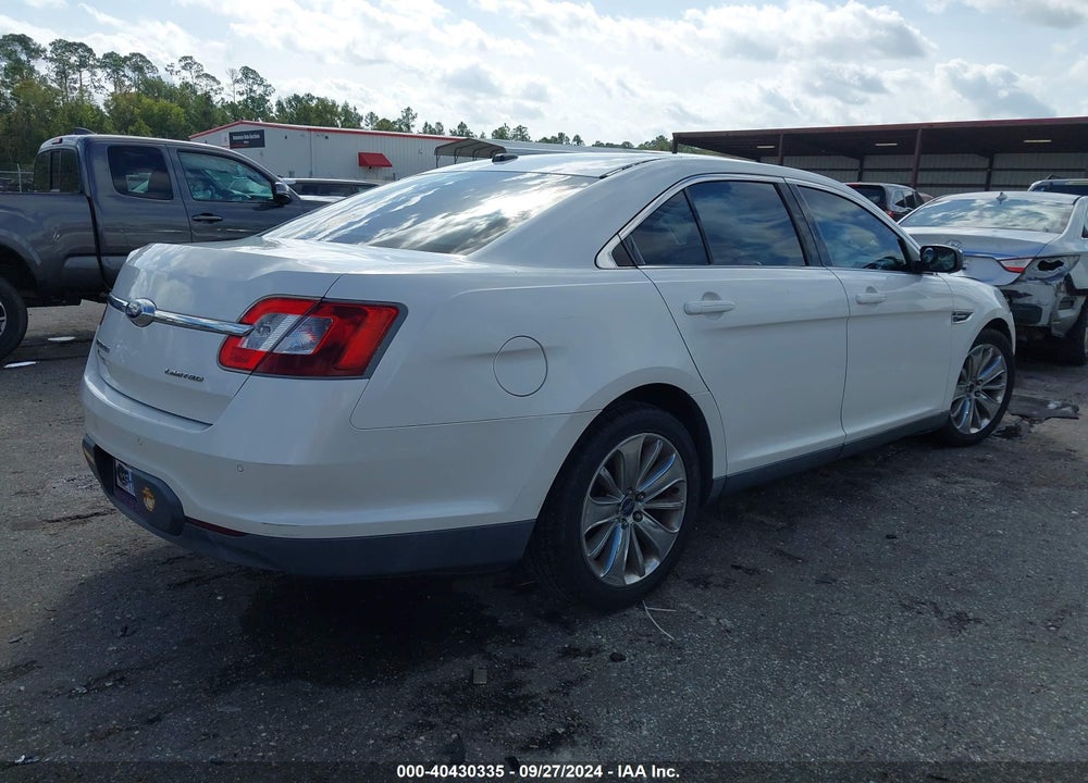 2011 FORD TAURUS LIMITED VIN: 1FAHP2FW4BG123077