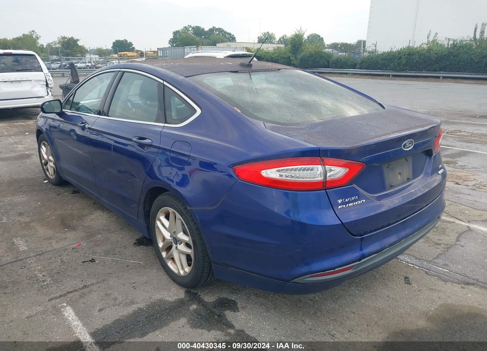 2013 FORD FUSION SE VIN: 3FA6P0HR0DR236491