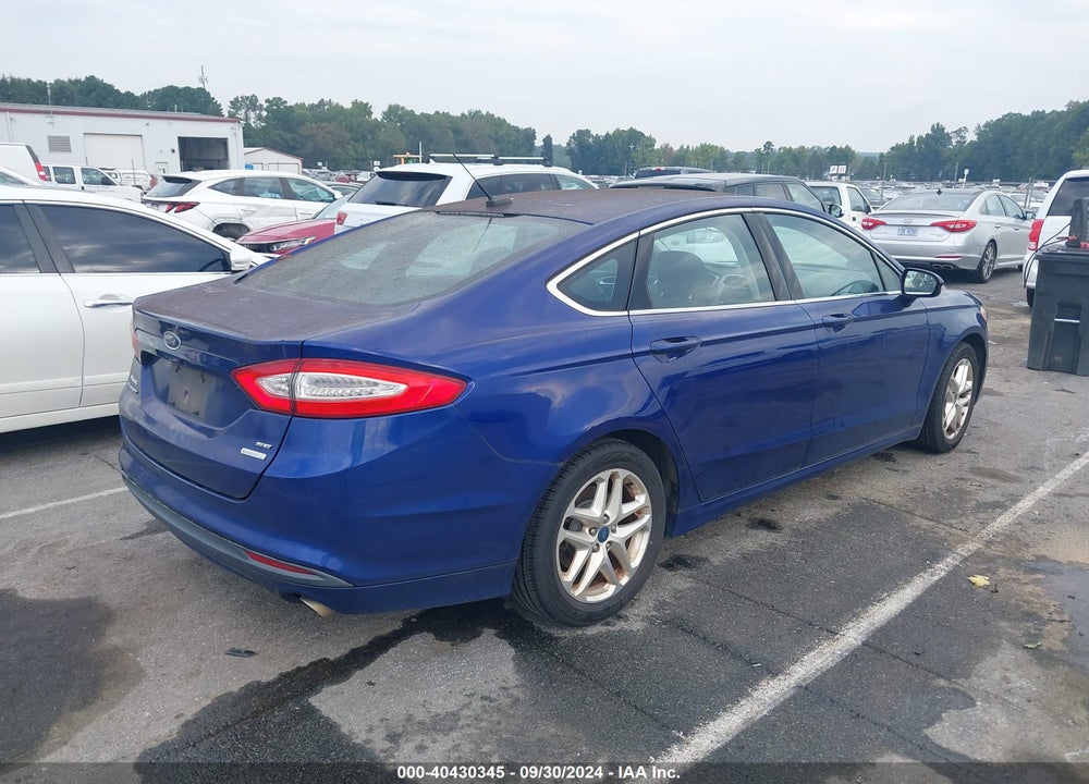 2013 FORD FUSION SE VIN: 3FA6P0HR0DR236491