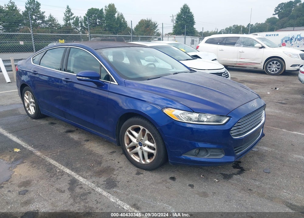 2013 FORD FUSION SE VIN: 3FA6P0HR0DR236491