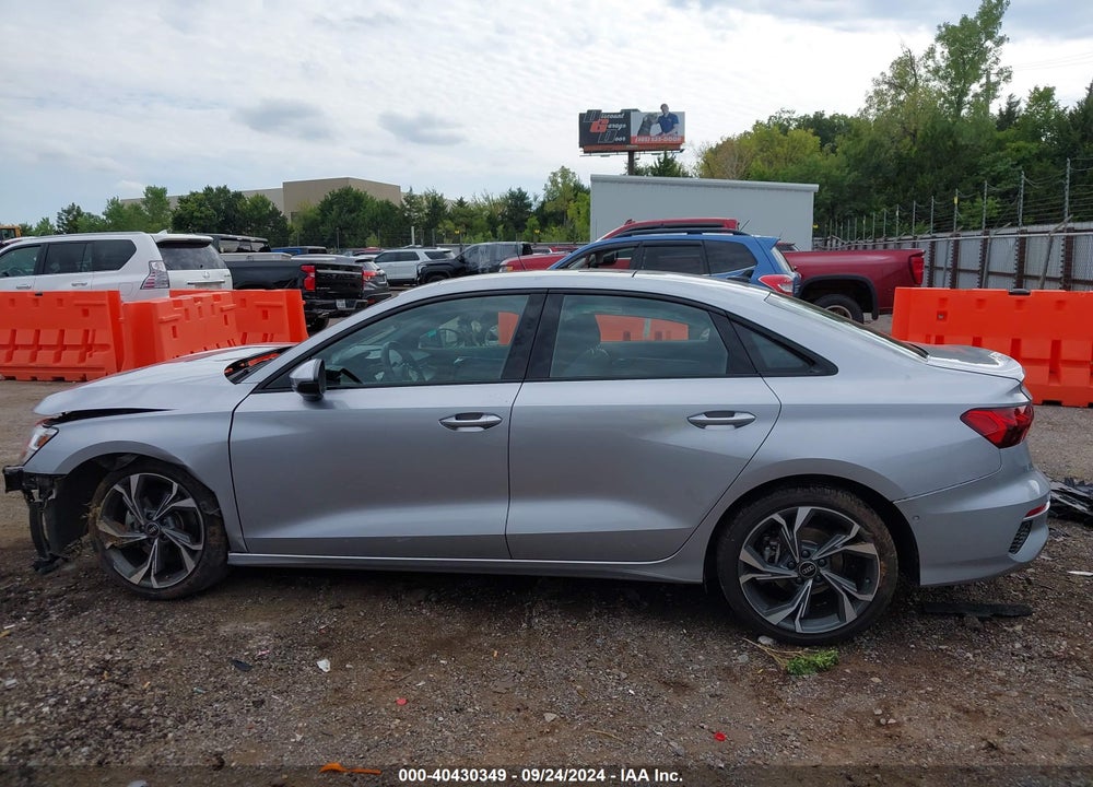 2023 AUDI A3 PREMIUM PLUS 40 TFSI QUATTRO S TRONIC VIN: WAUHUDGY8PA051368