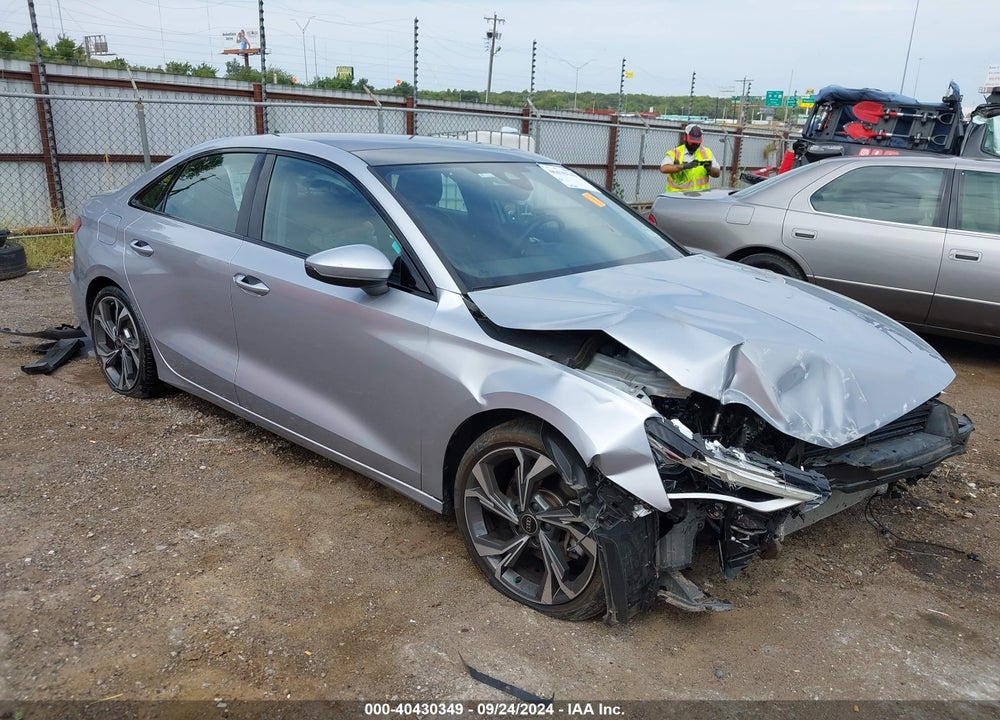 2023 AUDI A3 PREMIUM PLUS 40 TFSI QUATTRO S TRONIC VIN: WAUHUDGY8PA051368