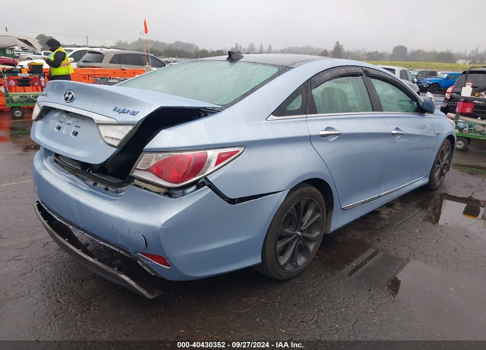 2012 HYUNDAI SONATA HYBRID VIN: KMHEC4A40CA046427