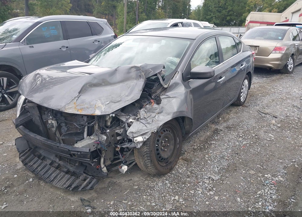 2015 NISSAN SENTRA S VIN: 3N1AB7AP4FY362854