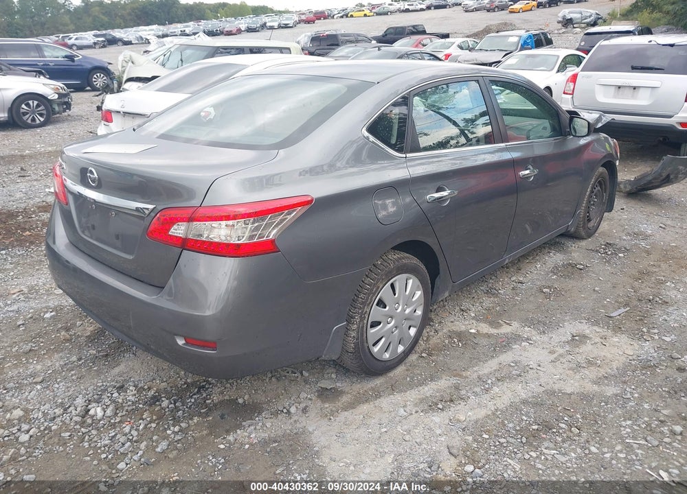 2015 NISSAN SENTRA S VIN: 3N1AB7AP4FY362854