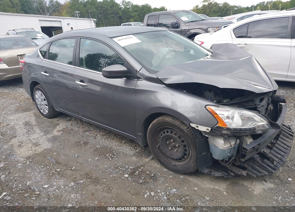 2015 NISSAN SENTRA S VIN: 3N1AB7AP4FY362854