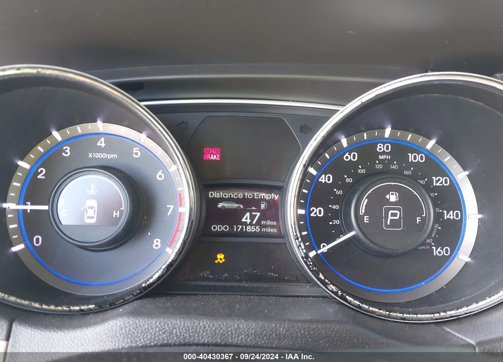 2013 HYUNDAI SONATA GLS VIN: 5NPEB4ACXDH755214