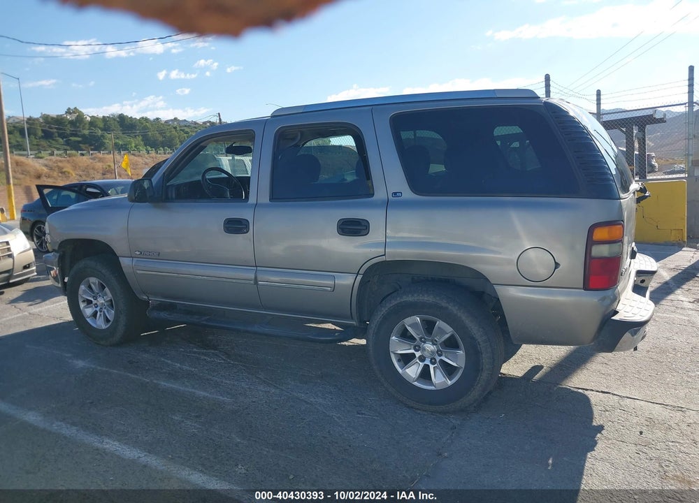 2000 CHEVROLET TAHOE ALL NEW LS VIN: 1GNEK13TXYJ161772
