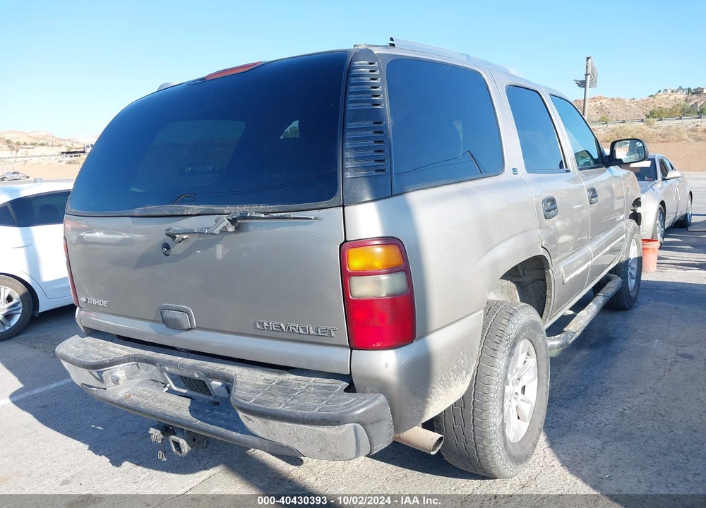 2000 CHEVROLET TAHOE ALL NEW LS VIN: 1GNEK13TXYJ161772