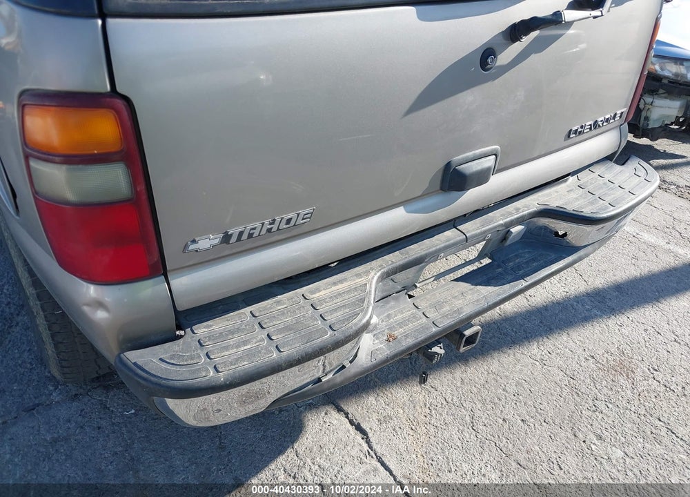 2000 CHEVROLET TAHOE ALL NEW LS VIN: 1GNEK13TXYJ161772