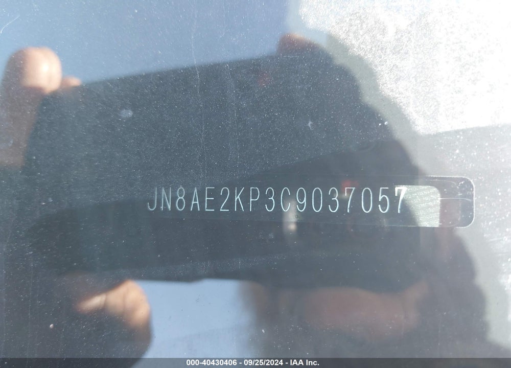 2012 NISSAN QUEST S VIN: JN8AE2KP3C9037057