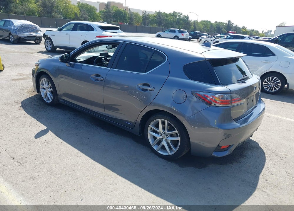 2014 LEXUS CT 200H HYBRID VIN: JTHKD5BH5E2199845