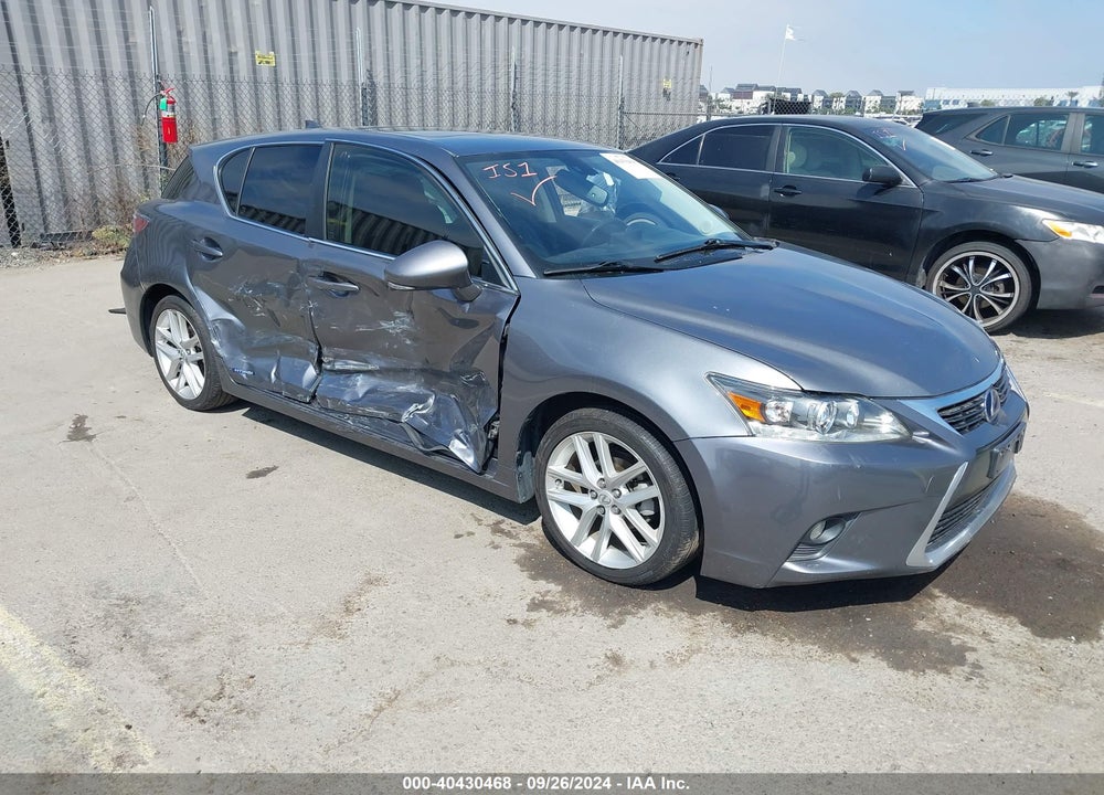 2014 LEXUS CT 200H HYBRID VIN: JTHKD5BH5E2199845