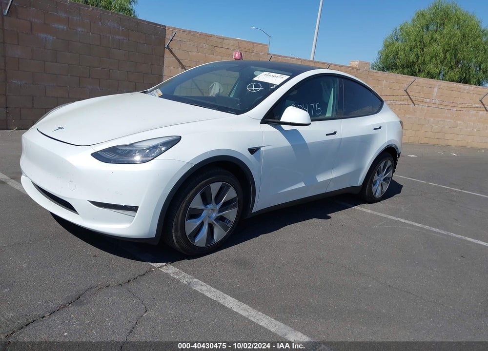 2021 TESLA MODEL Y LONG RANGE DUAL MOTOR ALL-WHEEL DRIVE VIN: 5YJYGDEE1MF146831