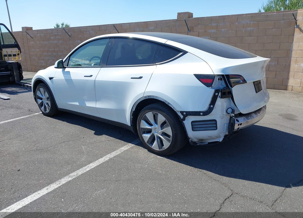 2021 TESLA MODEL Y LONG RANGE DUAL MOTOR ALL-WHEEL DRIVE VIN: 5YJYGDEE1MF146831