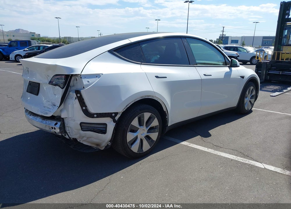 2021 TESLA MODEL Y LONG RANGE DUAL MOTOR ALL-WHEEL DRIVE VIN: 5YJYGDEE1MF146831