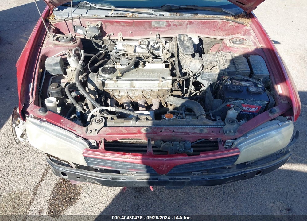 2001 MITSUBISHI MIRAGE ES VIN: JA3AY26CX1U022915