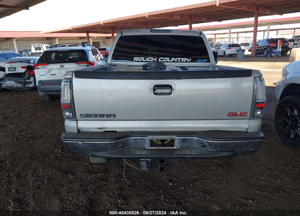 2006 GMC SIERRA 1500 SLE1 VIN: 2GTEC13Z961319309