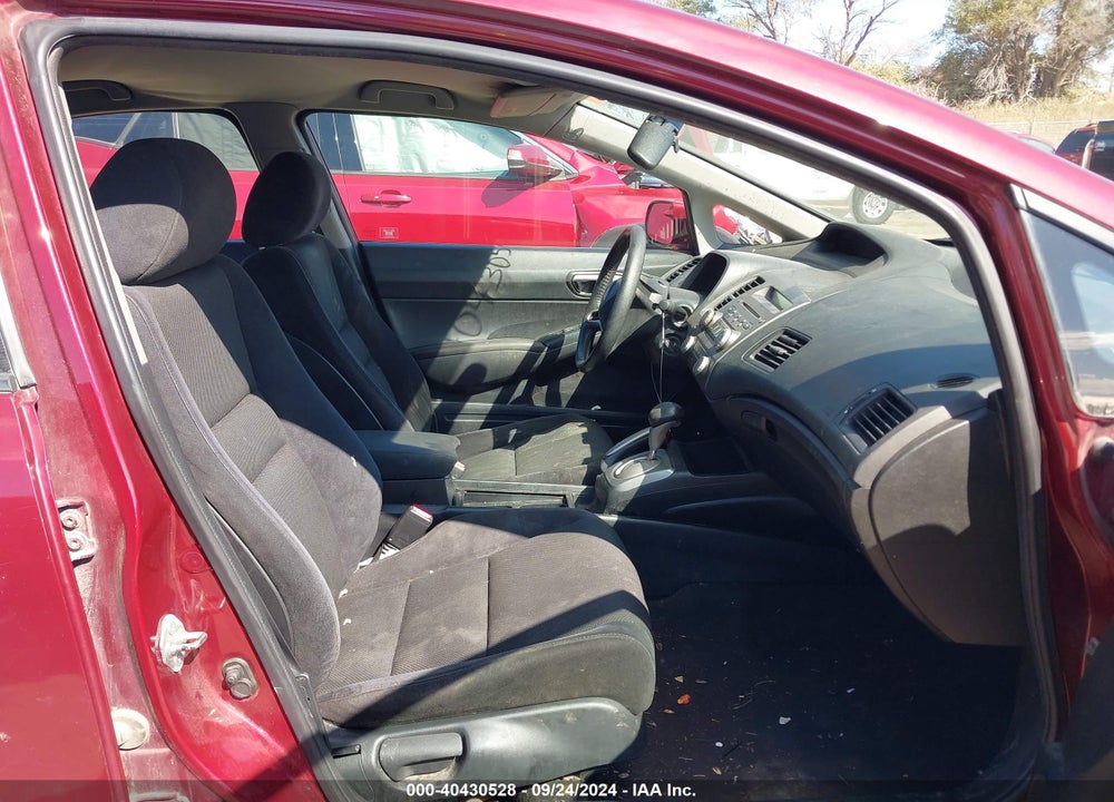 2009 HONDA CIVIC LX-S VIN: 19XFA16689E042400