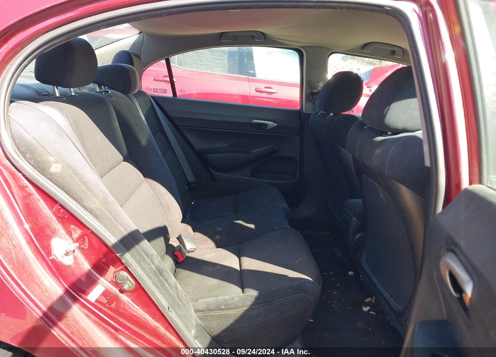 2009 HONDA CIVIC LX-S VIN: 19XFA16689E042400