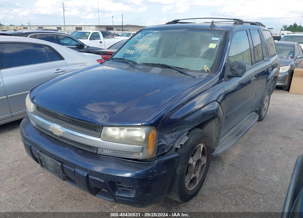2007 CHEVROLET TRAILBLAZER LS VIN: 1GNDS13S972100294