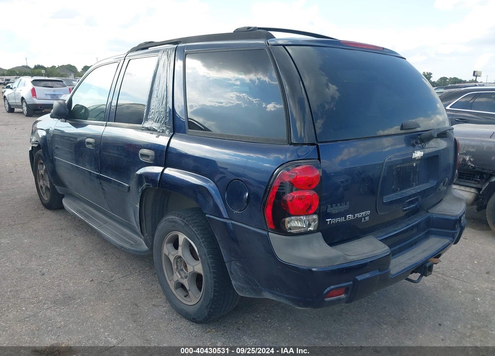 2007 CHEVROLET TRAILBLAZER LS VIN: 1GNDS13S972100294