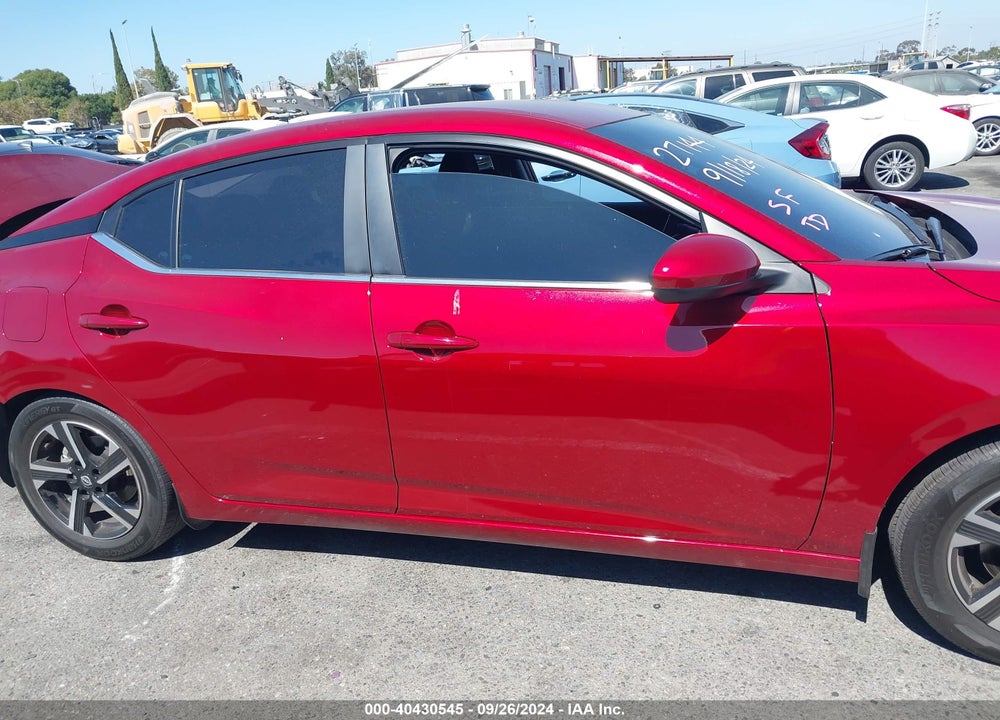 2024 NISSAN SENTRA SV XTRONIC CVT VIN: 3N1AB8CV1RY306599