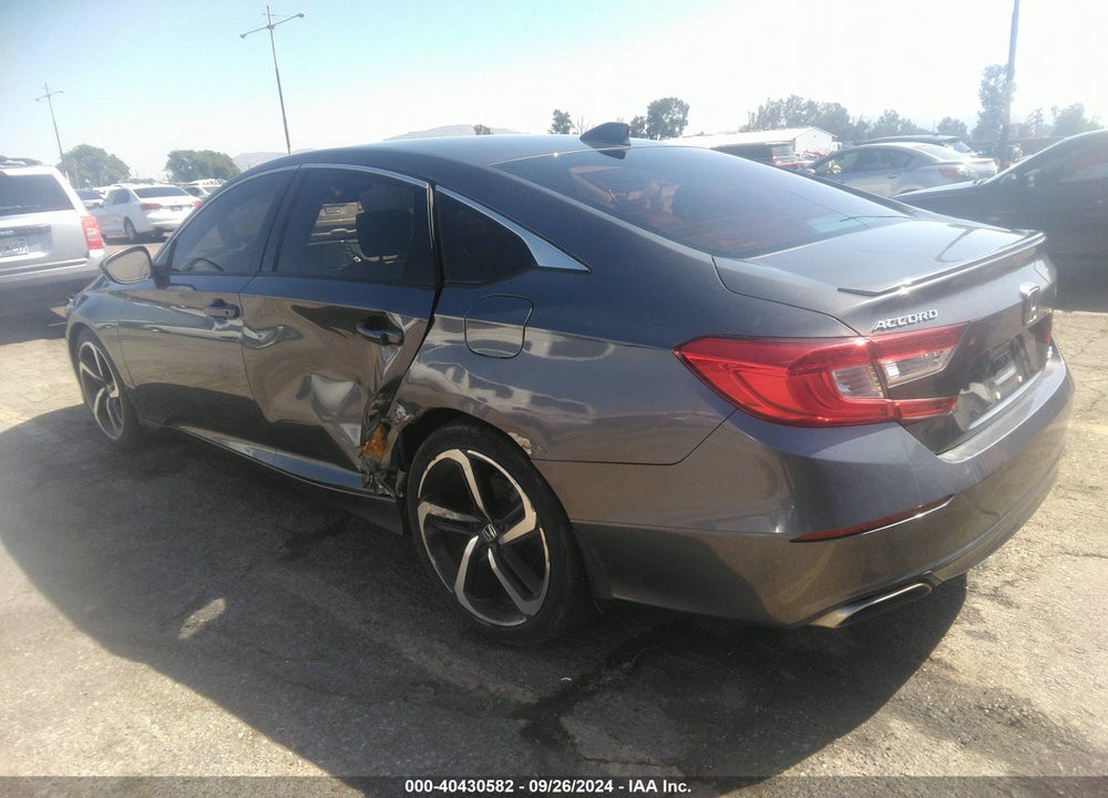 2019 HONDA ACCORD SPORT VIN: 1HGCV1F39KA048195