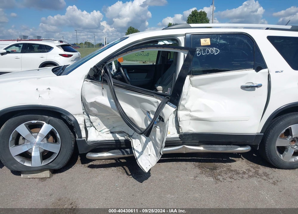 2012 GMC ACADIA SLT-1 VIN: 1GKKRRED0CJ116834