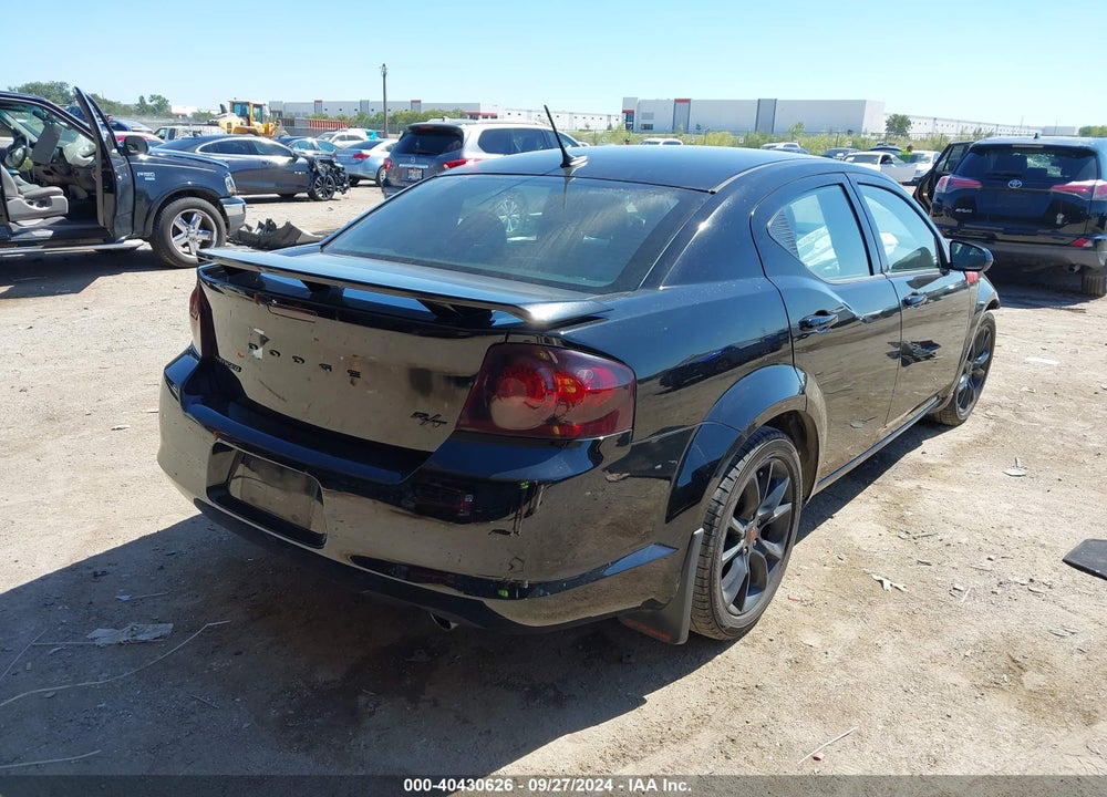 2014 DODGE AVENGER R/T VIN: 1C3CDZBG9EN182988