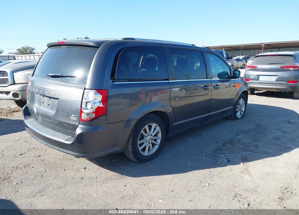 2018 DODGE GRAND CARAVAN SXT VIN: 2C4RDGCG4JR251480