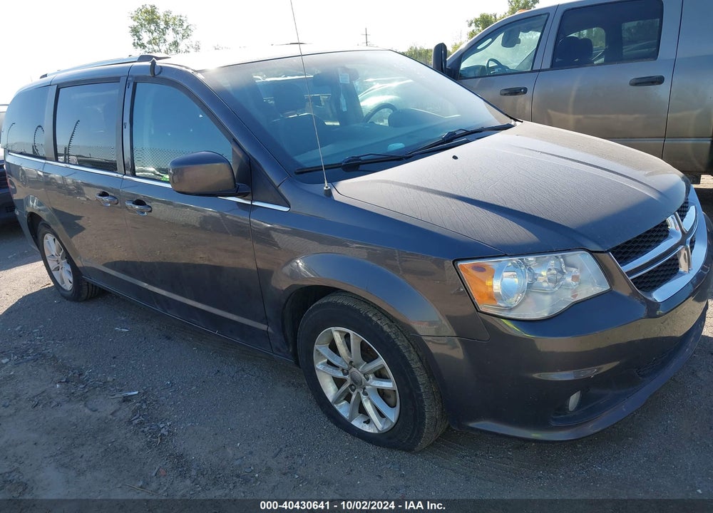 2018 DODGE GRAND CARAVAN SXT VIN: 2C4RDGCG4JR251480