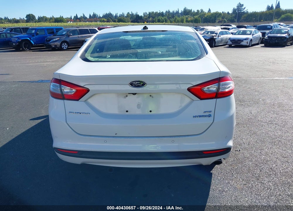 2014 FORD FUSION HYBRID VIN: 3FA6P0LU4ER154499