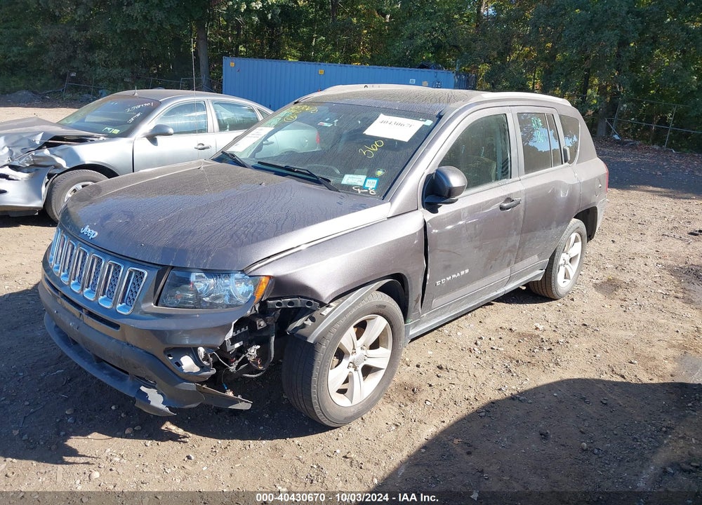 2017 JEEP COMPASS LATITUDE 4X4 VIN: 1C4NJDEB9HD191118