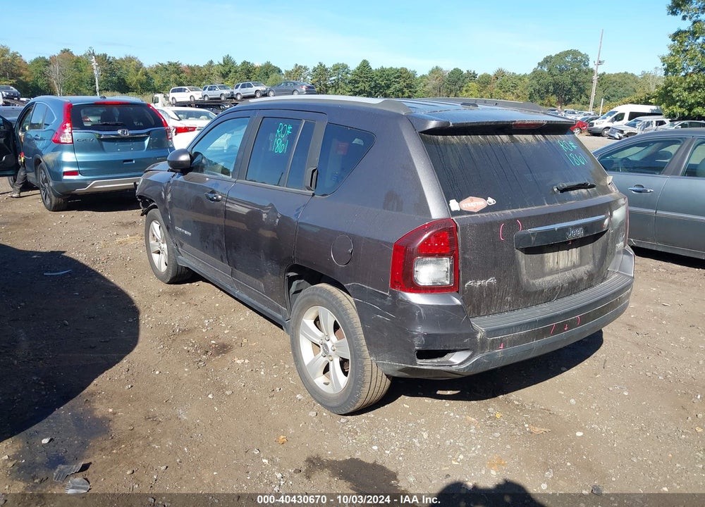2017 JEEP COMPASS LATITUDE 4X4 VIN: 1C4NJDEB9HD191118