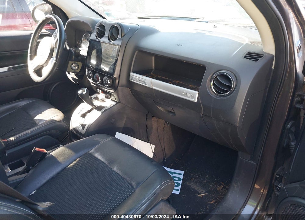 2017 JEEP COMPASS LATITUDE 4X4 VIN: 1C4NJDEB9HD191118