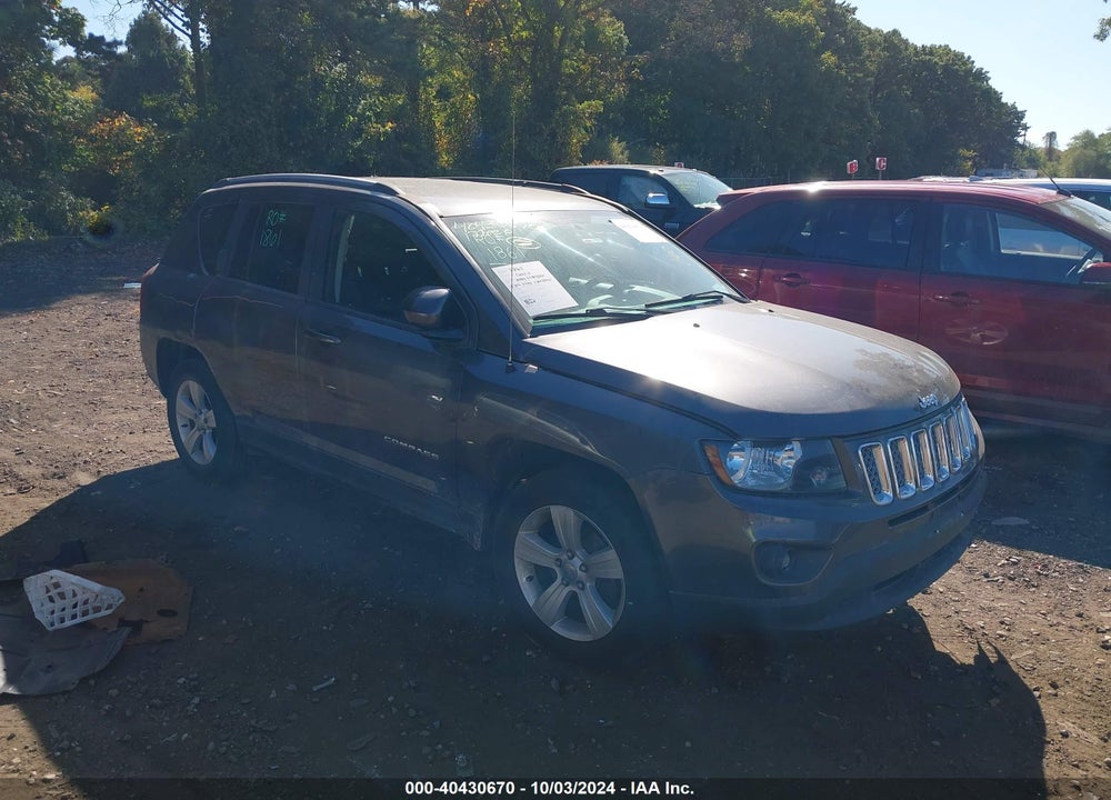 2017 JEEP COMPASS LATITUDE 4X4 VIN: 1C4NJDEB9HD191118