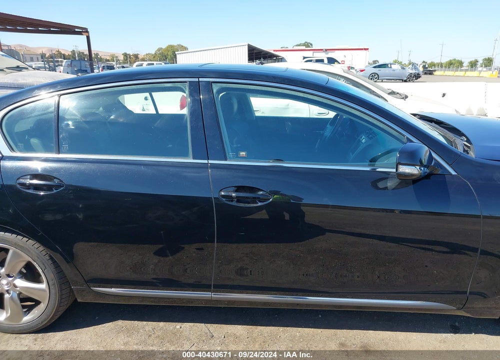 2010 LEXUS GS 350 VIN: JTHBE1KS2A0049196