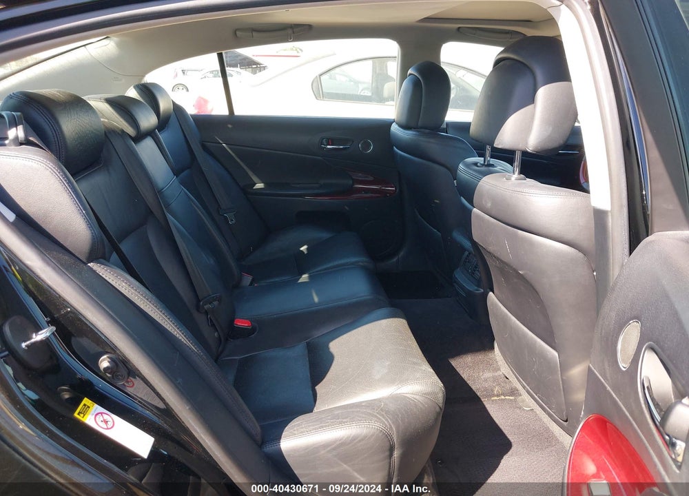 2010 LEXUS GS 350 VIN: JTHBE1KS2A0049196