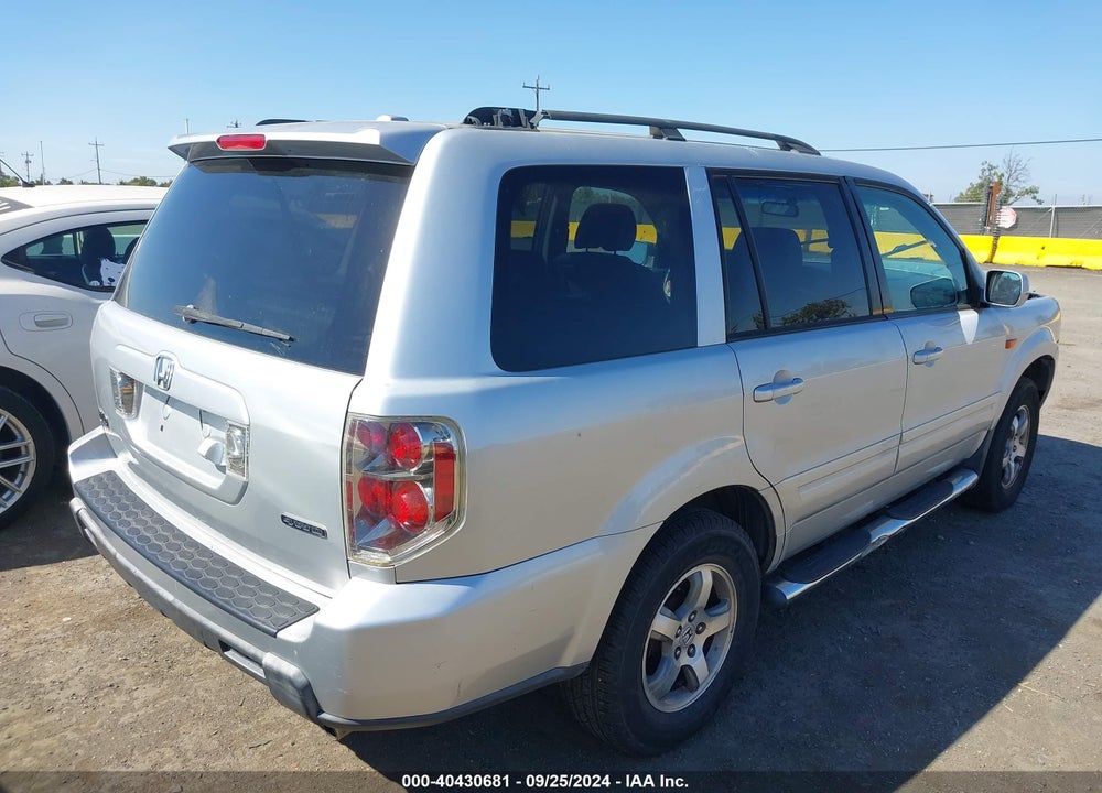 2006 HONDA PILOT EX-L VIN: 2HKYF187X6H559348