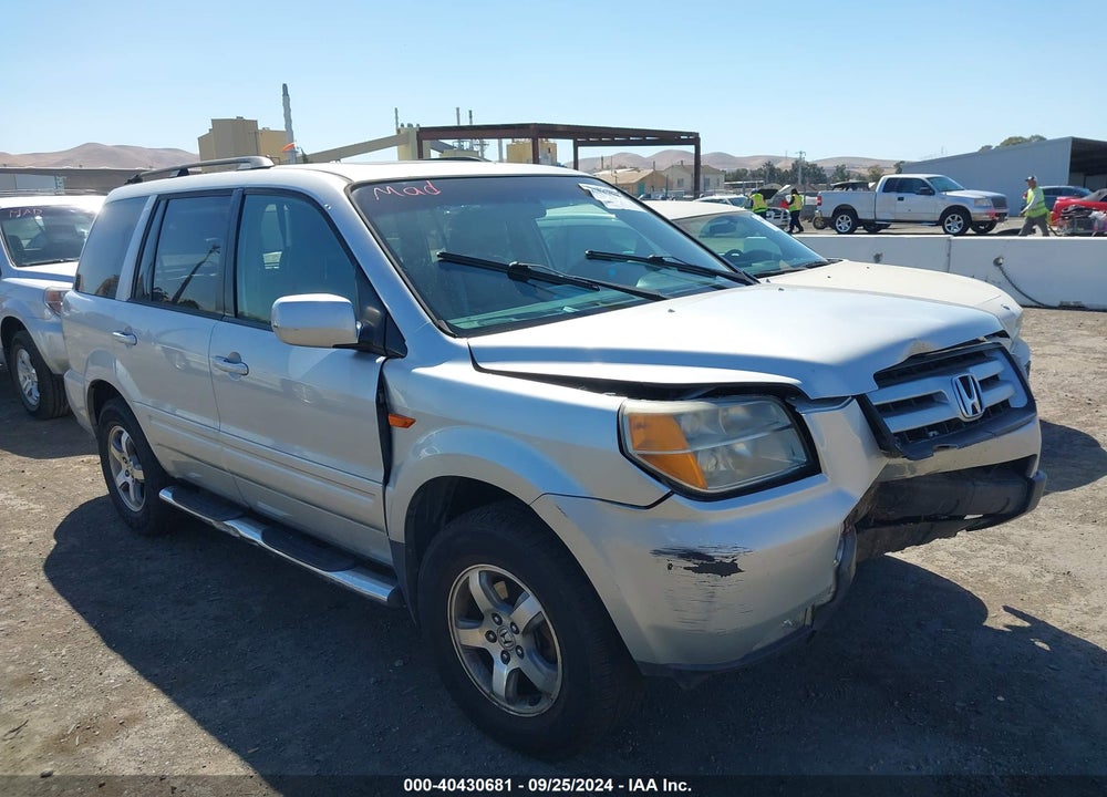 2006 HONDA PILOT EX-L VIN: 2HKYF187X6H559348
