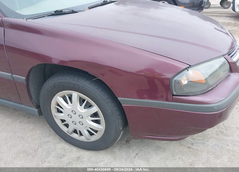 2004 CHEVROLET IMPALA VIN: 2G1WF52E049288928