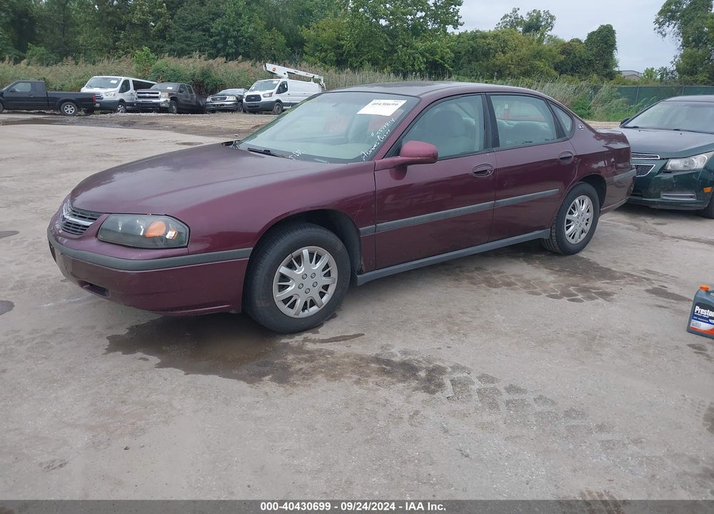 2004 CHEVROLET IMPALA VIN: 2G1WF52E049288928