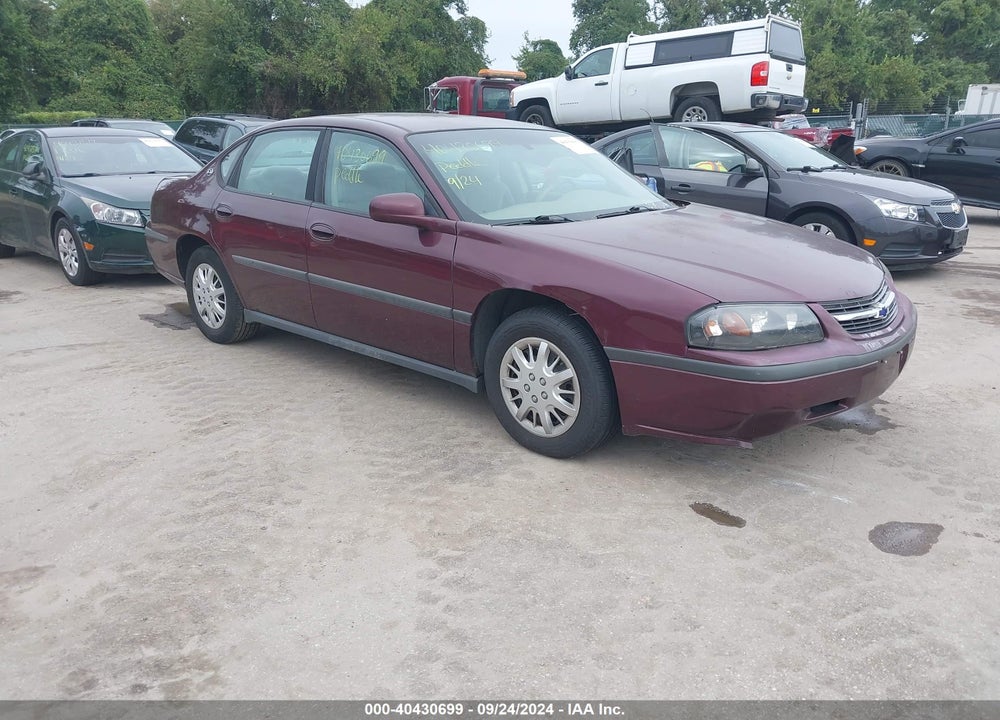 2004 CHEVROLET IMPALA VIN: 2G1WF52E049288928